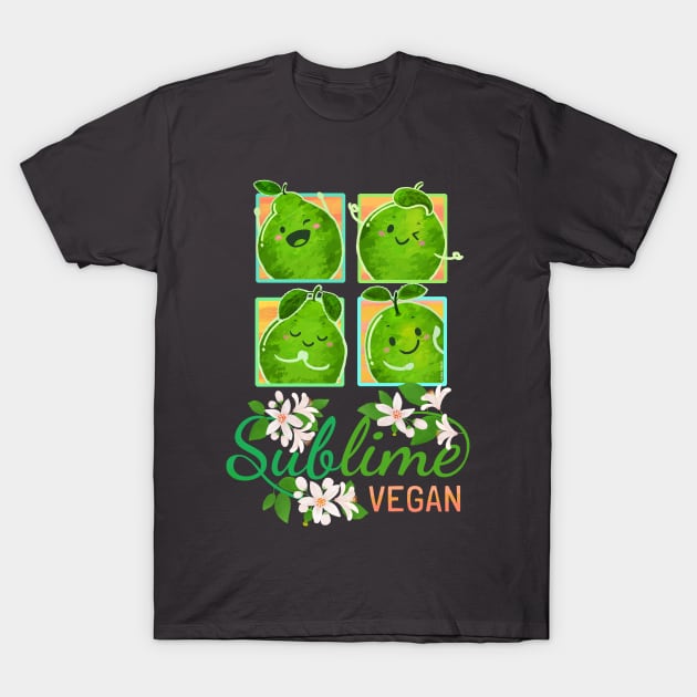 Sublime Vegan - Punny Garden T-Shirt by punnygarden